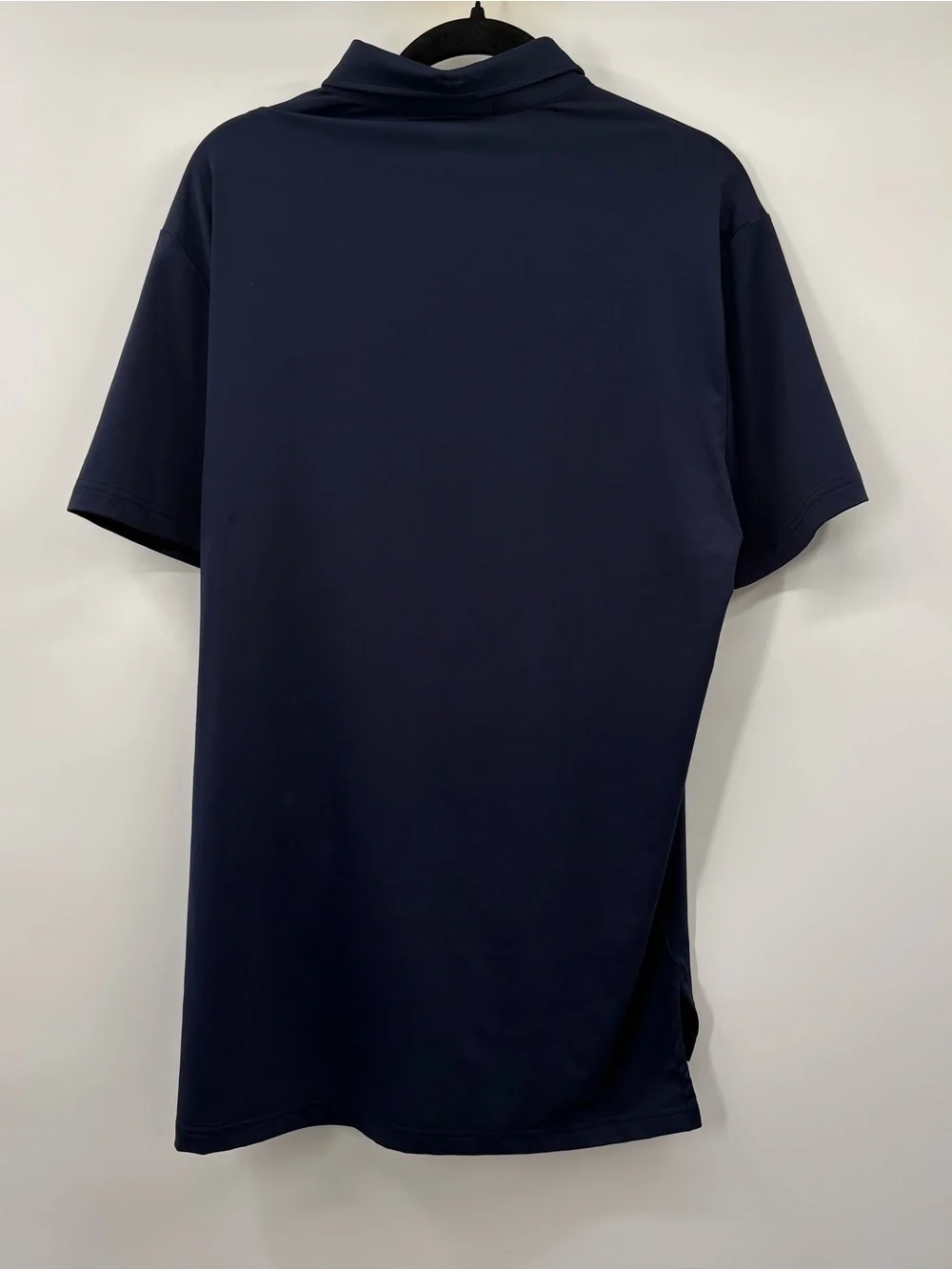 Ralph Lauren Navy Short-Sleeve Polo with Small Embroidered Crest